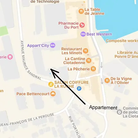 Lägenhet Cote Port La Ciotat